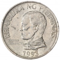 Филиппины 2 писо 1993
