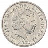 Каймановы острова 5 центов 2002
