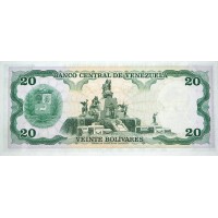 Банкнота Венесуэла 20 боливаров 1974