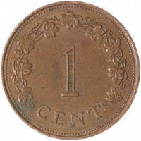 Мальта 1 цент 1972