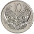 Новая Зеландия 10 центов 1989