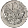 Новая Зеландия 10 центов 1989
