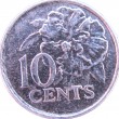 Тринидад и Тобаго 10 центов 2014