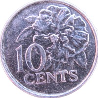 Тринидад и Тобаго 10 центов 2014