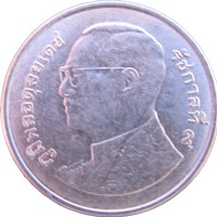 Монета Таиланд 1 бат 2009