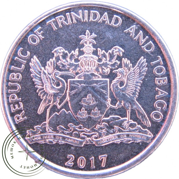 Тринидад и Тобаго 25 центов 2017