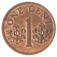Монета Сингапур 1 цент 1994