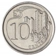 Сингапур 10 центов 2015