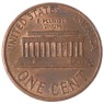 США 1 цент 1990