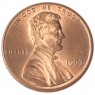 США 1 цент 1993 2