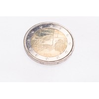 Монета Финляндия 2 евро 2018 Финская сауна