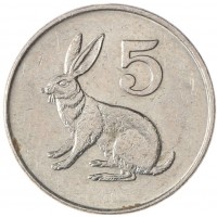 Зимбабве 5 центов 1996