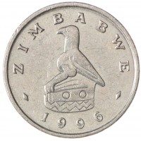 Монета Зимбабве 5 центов 1996