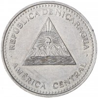 Монета Никарагуа 1 кордоба 2007
