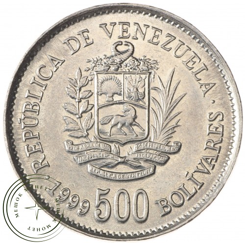 Венесуэла 500 боливар 1999 — 36794120