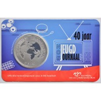 Монета Нидерланды 5 евро 2021 Молодежный журнал NOS