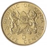 Кения 5 центов 1990