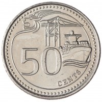Сингапур 50 центов 2013