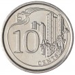 Сингапур 10 центов 2013