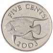 Бермудские острова 5 центов 2003