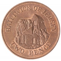 Джерси 2 пенса 2012