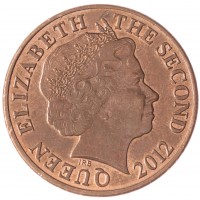 Джерси 2 пенса 2012