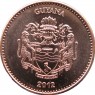 Гайана 5 долларов 2012