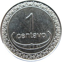 Монета Тимор 1 сентаво 2003