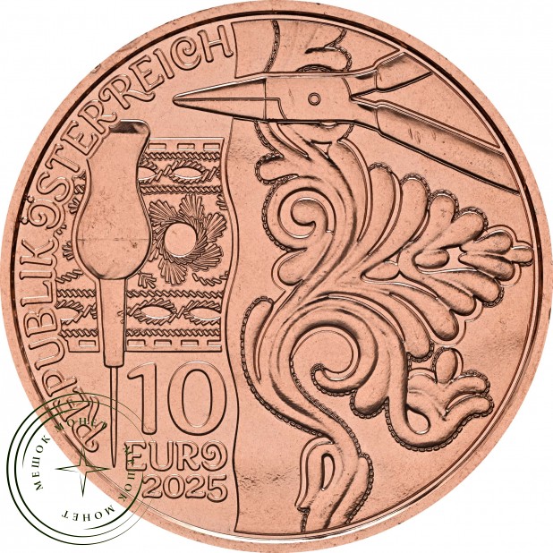 Австрия 10 евро 2025 Ледерхозен — 937045368