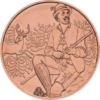 Монета Австрия 10 евро 2025 Ледерхозен