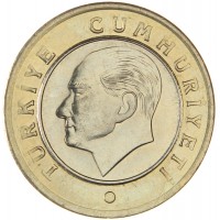Турция 1 лира 2023