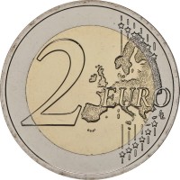 Монета Бельгия 2 евро 2024 Председательство в Совете ЕС (Буклет)