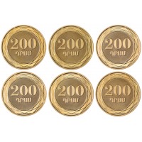 Армения 200 драм набор монет 2014