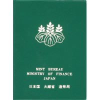 Япония набор из 5 монет 1980