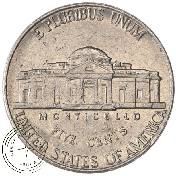 США 5 центов 2000