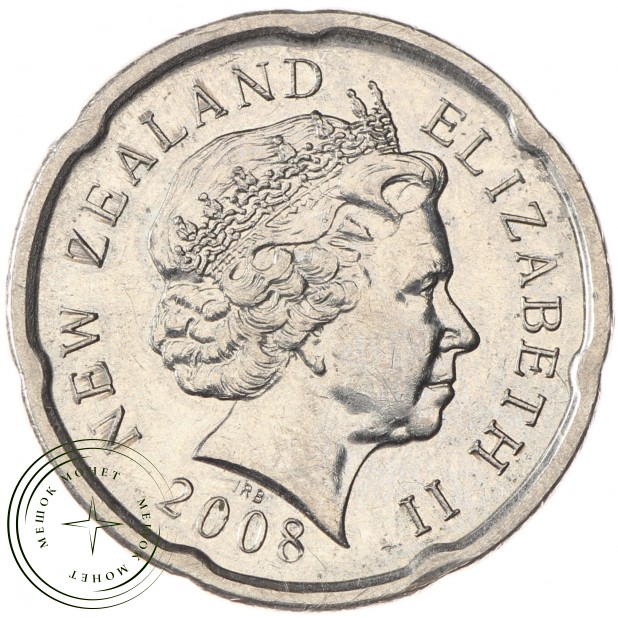 Новая Зеландия 20 центов 2008