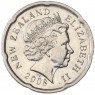 Новая Зеландия 20 центов 2008