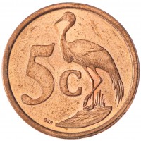 ЮАР 5 центов 2007