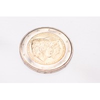 Монета Нидерланды 2 евро 2014 Король Виллем и Беатрикс