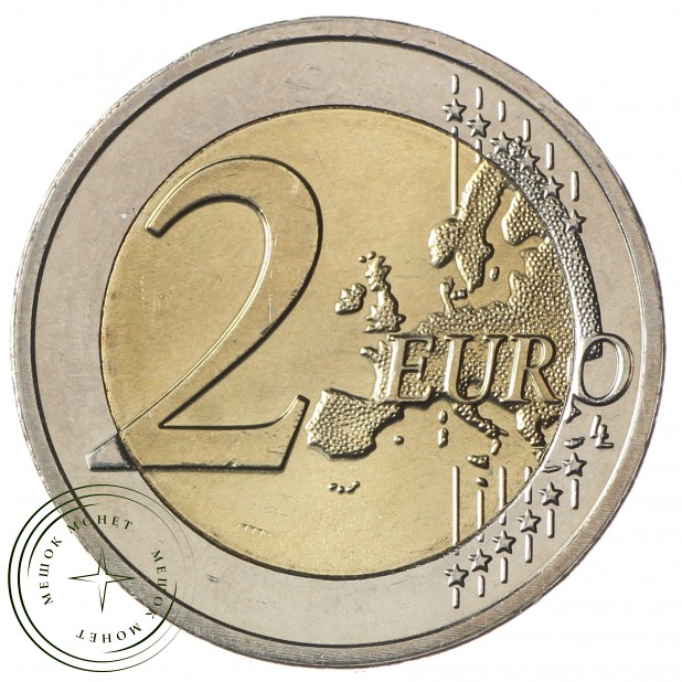 Люксембург 2 евро 2014 175 лет независимости Великого Герцогства Люксембург