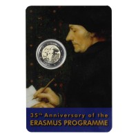Монета Мальта 2 евро 2022 Эразмус