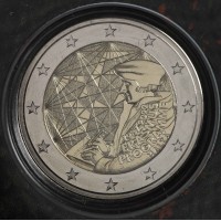 Монета Мальта 2 евро 2022 Эразмус