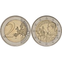 Люксембург 2 евро 2024 Гийом II