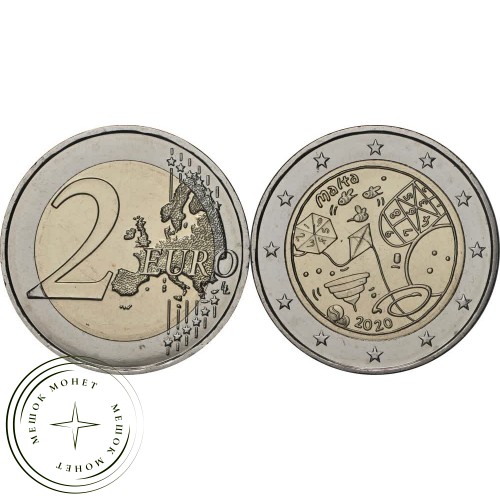 Мальта 2 евро 2020 Игры — 93702747