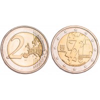 Монета Португалия 2 евро 2012 Гимарайнш-Культурная столица Европы