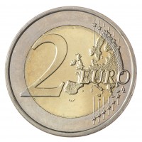 Монета Португалия 2 евро 2012 Гимарайнш-Культурная столица Европы