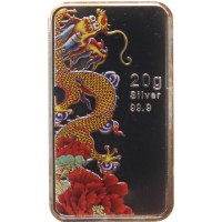 Монета Острова Кука 1 доллар 2012 набор Год Дракона