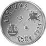 Литва 1.5 евро 2021 Праздник моря
