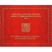Монета Ватикан 2 евро 2024 Гульельмо Маркони