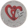 Острова Ниуэ 2 доллара 2013 Любовь драгоценна: Красные сердца